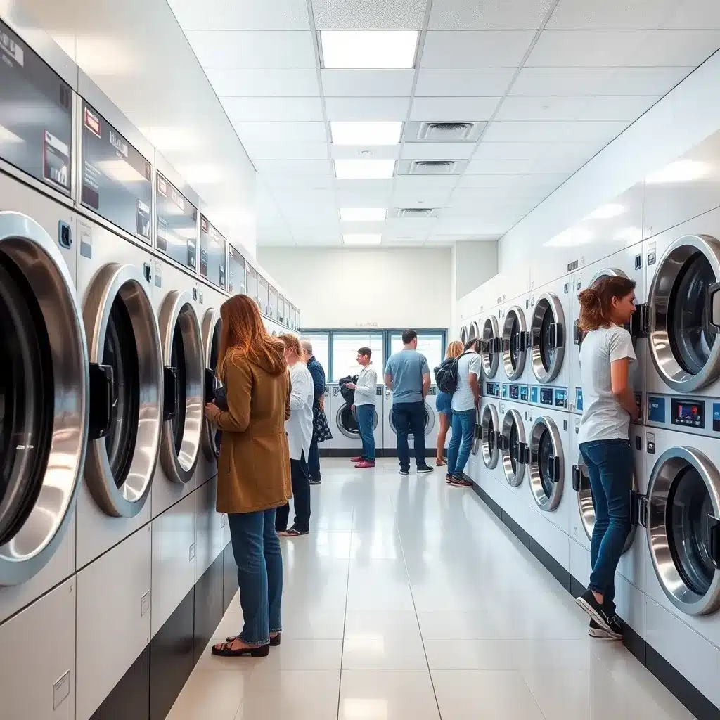 Clean & White Laundromat