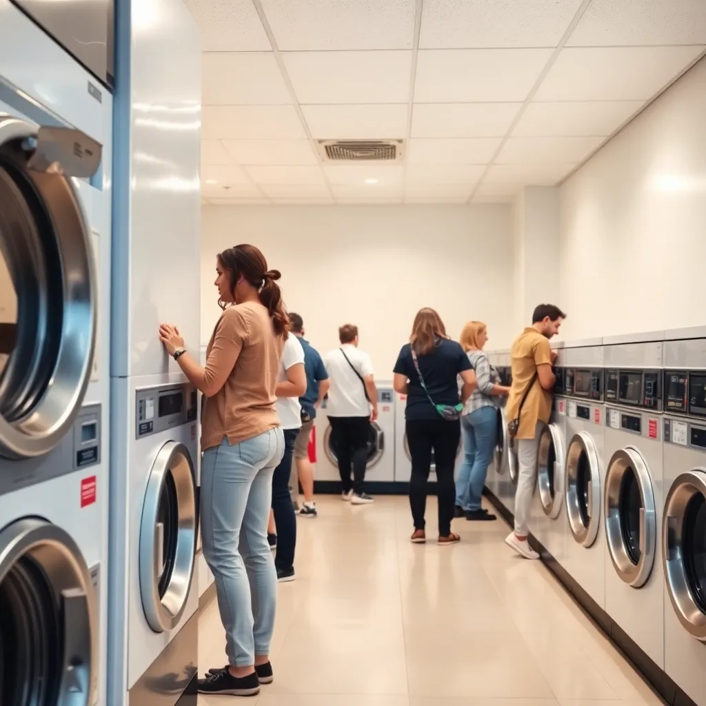 Family Laundromat At Ronkonkoma