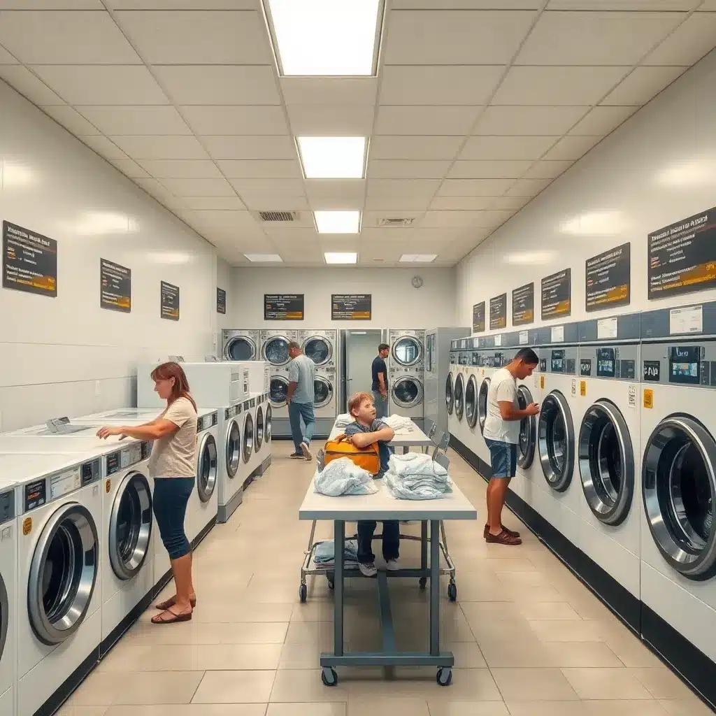 Giant Laundry Center.